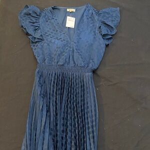 Max Studio Blue Midi Dress